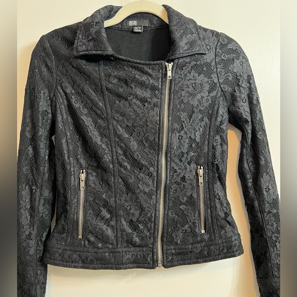 BDB David Bitton Lace Moto Jacket XS - Picture 13 of 13